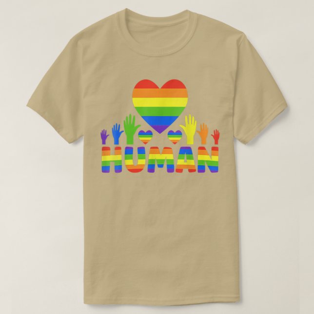 LGBT Pride Month Proud Lisbians & Gays T-Shi T-Shirt (Design vorne)