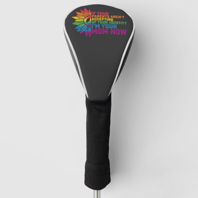 LGBT Pride Parents akzeptieren jetzt Gay in Ihrer  Golf Headcover (Vorderseite)