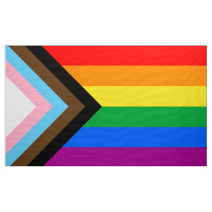LGBT PRIDE (Progress Pride) Stoff