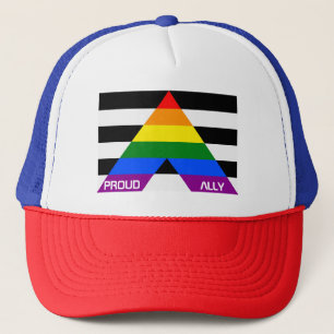 LGBT Pride Rainbow Proud Truckerkappe