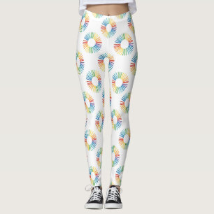 LGBT-Pride-Regenbogen-Muster Leggings