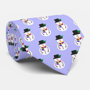 LGBT+ Pride Schneemann Krawatte