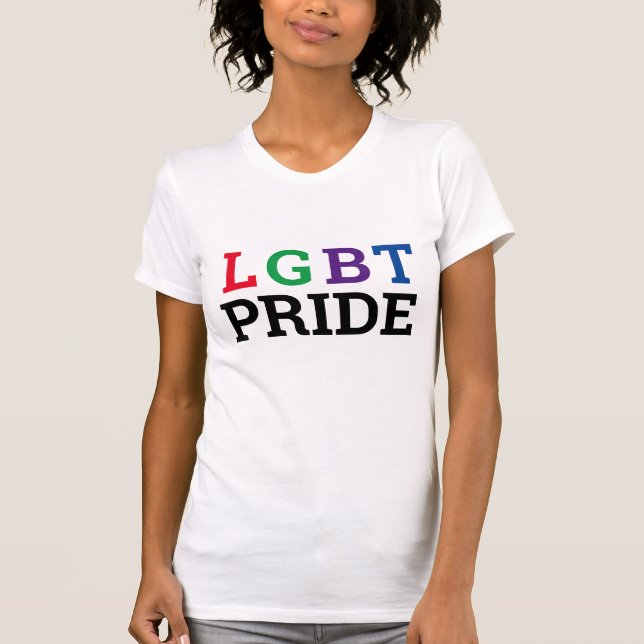 LGBT PRIDE T-Shirt (Vorderseite)