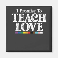 LGBT Pride Teacher verspreche ich, Liebe Gay zu le