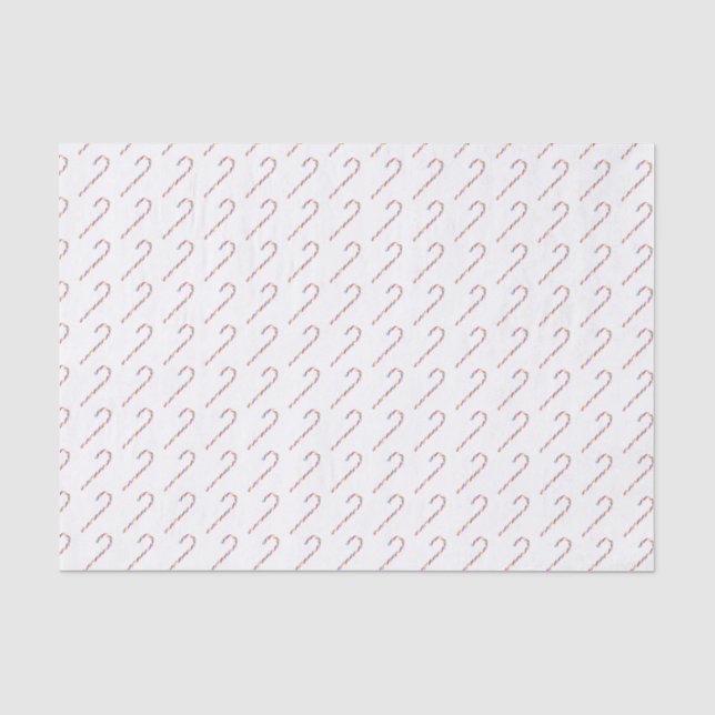 LGBT+ Prix Candy Cane Tissue Seidenpapier (Vorderseite)