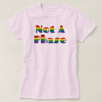 LGBT-Prix-Glitzer ist keine Phase T-Shirt