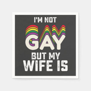 LGBT Prix ist nicht schwul, aber meine Ehefrau ist Serviette