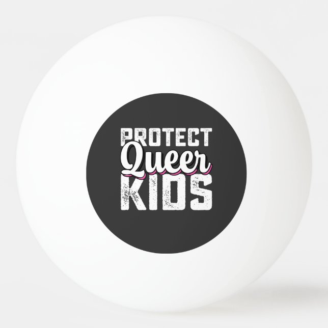 LGBT Prix Schützen Quee Kinder Tischtennisball (Vorderseite)