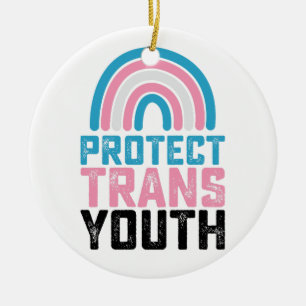 LGBT Prix Schützen Trans Transgender-Jugendkids Keramik Ornament