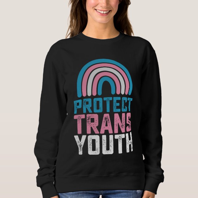 LGBT Prix Schützen Trans Transgender-Jugendkids Sweatshirt (Vorderseite)