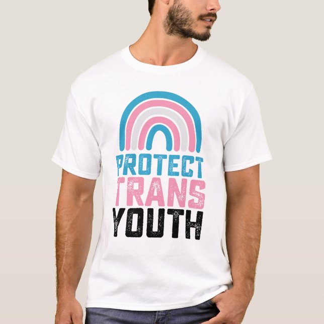 LGBT Prix Schützen Trans Transgender-Jugendkids T-Shirt (Vorderseite)