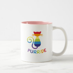 Lgbt Purride homosexuelle lesbische Zweifarbige Tasse