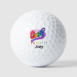LGBT-Quee Gleichheit im Vormonat Golfball