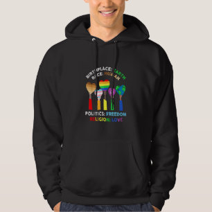 LGBT Race Human Birthplace Earth Religion Liebe Hoodie