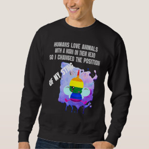 Lgbt Rainbow Bee Ideologe Bee Gay Beekeeper Sweatshirt