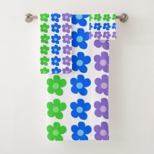LGBT Rainbow Blume Gay Pride Freiheit und Gleichhe Badhandtuch Set