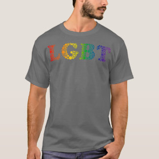 LGBT Rainbow Bubble-Design für LGBTQ-Community und T-Shirt