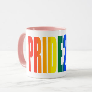 LGBT Rainbow Flag Colors LGBTQ Gay Pride 2021 Tasse