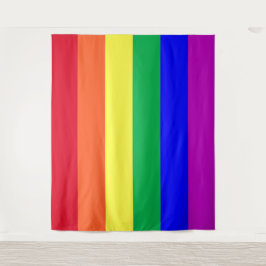 LGBT Rainbow Flag Gay Pride Parade Gay Party Decor Wandteppich