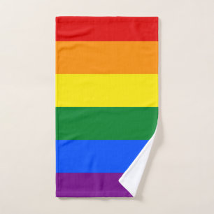 LGBT Rainbow Gay Pride Flag Handtuch