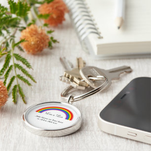 LGBT Rainbow Gay Pride Liebe ist Liebe oder Ihr Te Schlüsselanhänger