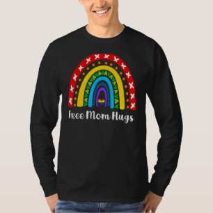 Lgbt Rainbow Heart Free Mama Hugs T-Shirt