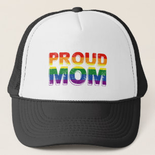 LGBT Rainbow Mama Gay Pride LGBT LGBTQ Truckerkappe
