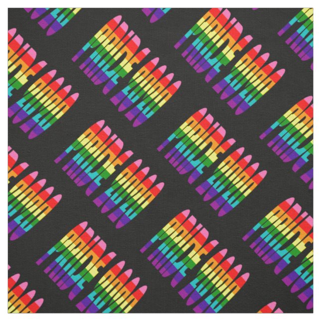 LGBT Rainbow Pride Flag Colors Gay Pride 2020 Stoff (Muster)