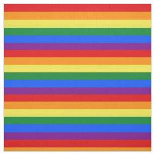 LGBT Rainbow Pride Flag Fabric Stoff