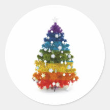 LGBT Rainbow Weihnachtsbaum