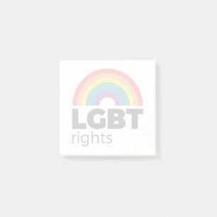 LGBT-Rechte Post-it Klebezettel