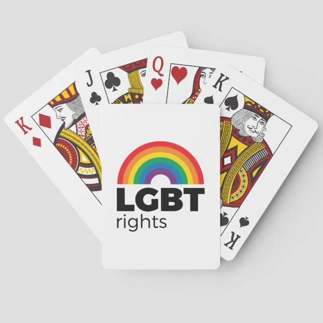 LGBT-Rechte Spielkarten (Rückseite)