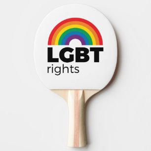 LGBT-Rechte Tischtennis Schläger