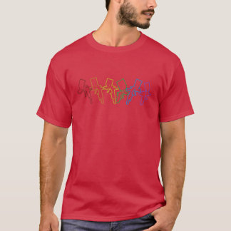 LGBT Regenbogen-Autosprühfarbe für Kraftfahrzeuge T-Shirt