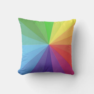 LGBT-Regenbogen-Flagge Abstrakt Kissen