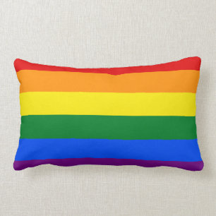 LGBT Regenbogen-Flagge Lendenkissen