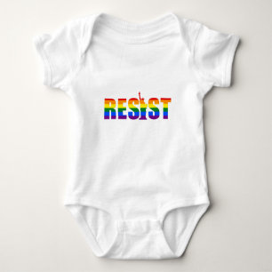 LGBT Regenbogen-Flagge widerstehen Gay Baby Strampler