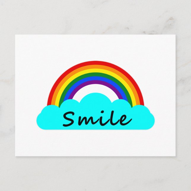 LGBT-Regenbogen Postkarte (Vorderseite)