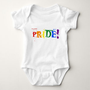 LGBT-Regenbogen-Säugling-Strampler Baby Strampler