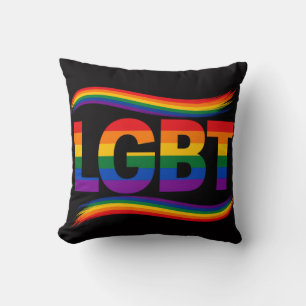 LGBT Regenbogen-Stolz Kissen