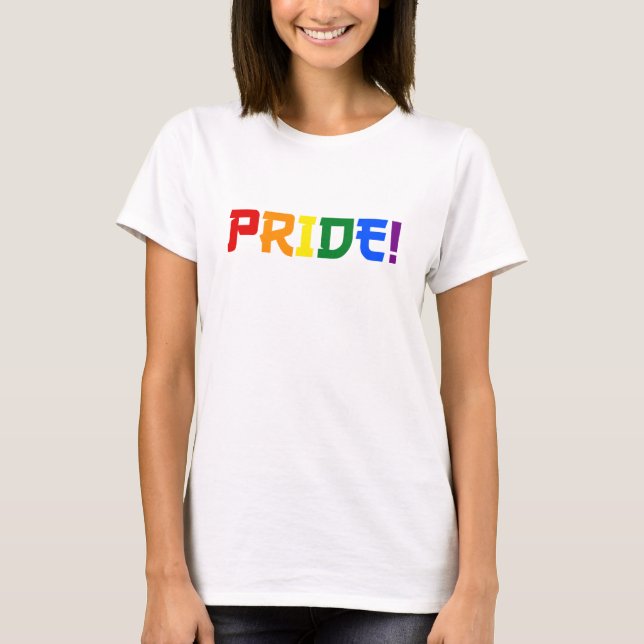 LGBT-Regenbogen-T - Shirt (Vorderseite)