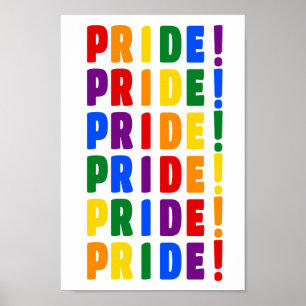 LGBT-Regenbogenfarben Poster