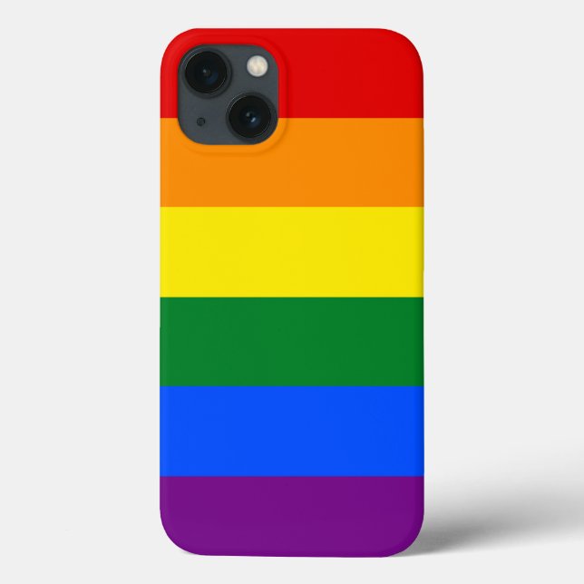 LGBT-Regenbogenflagge Case-Mate iPhone Hülle (Rückseite)