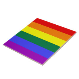 LGBT-Regenbogenflagge Fliese