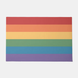LGBT Regenbogenflagge Fußmatte