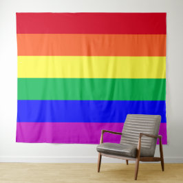 LGBT-Regenbogenflagge Gay Pride Parade Gay Party D Wandteppich
