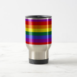 LGBT-Regenbogenflagge Reisebecher