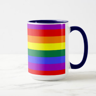LGBT-Regenbogenflagge Tasse
