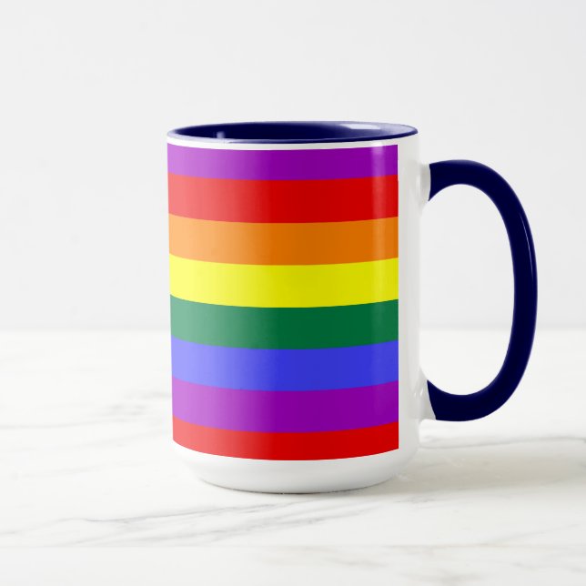 LGBT-Regenbogenflagge Tasse (Rechts)