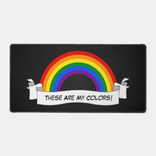 LGBT-Regenbogenstolz Schreibtischunterlage